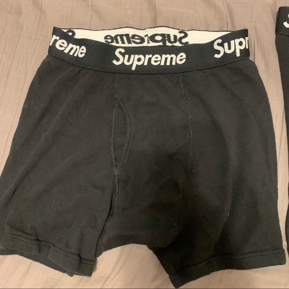 Hanes Other - HANES MENS BLACK SMALL BOXER BRIEFS